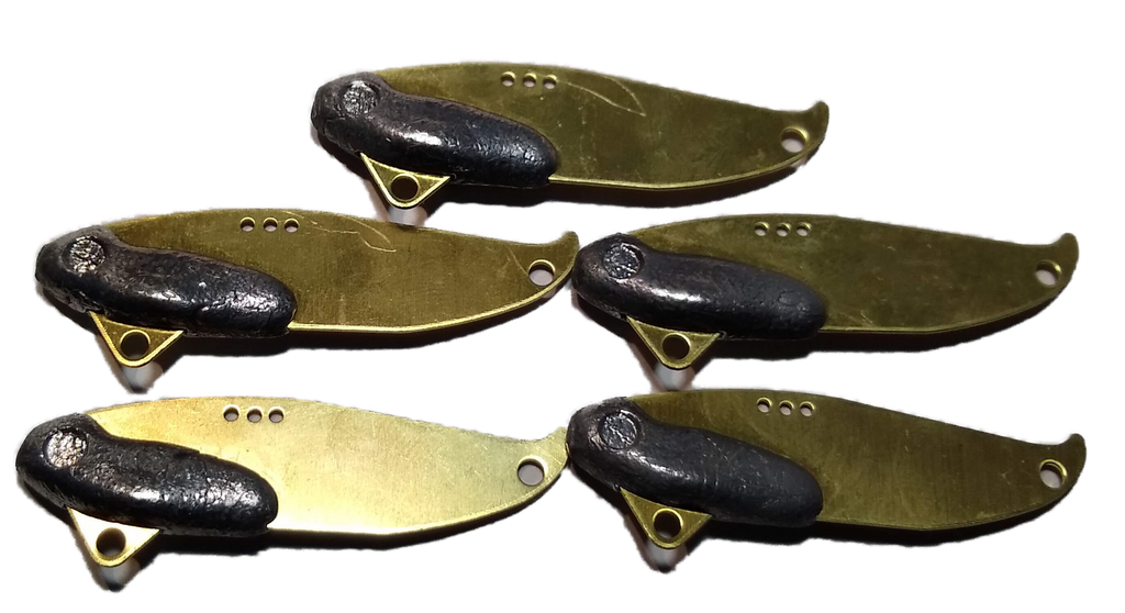 Bulk Blade Bait bodies 5 pack Fish Eye Tackle