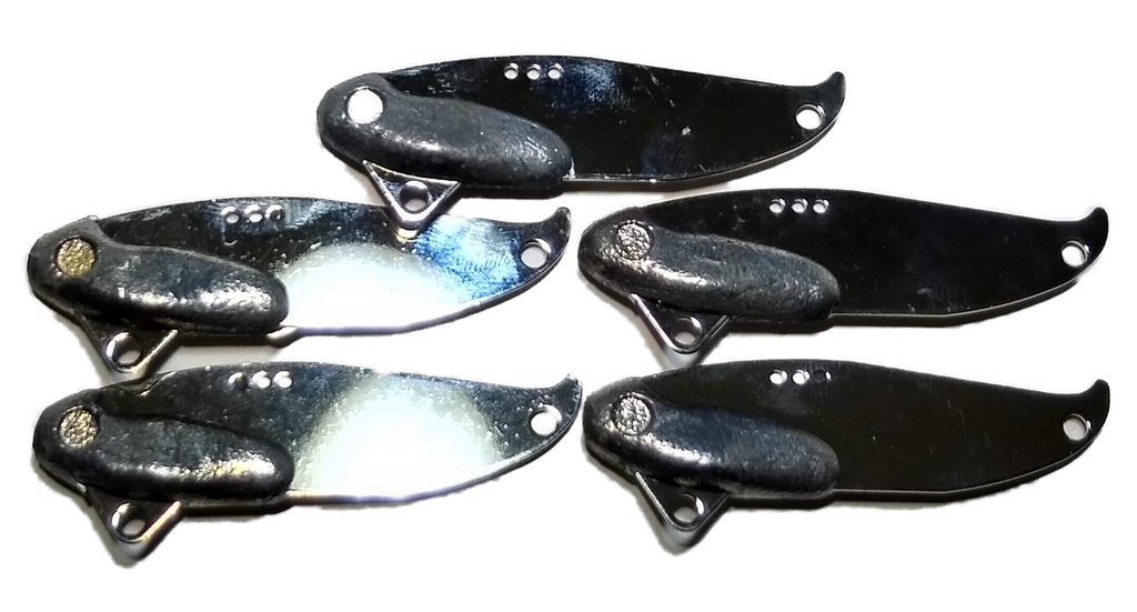 Bulk Blade Bait bodies 5 pack Fish Eye Tackle