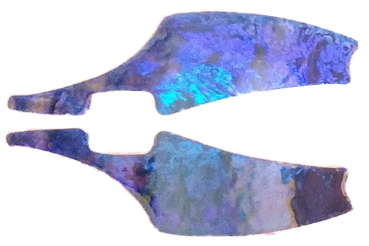 Blade Bait Die Cut Stickers 5 pair Fish Eye Tackle