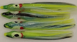 2-1/2" Mini Squids 4pk Glow or UV