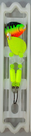 2 Pack #3 Colorado Rig 1 float & hook with Holder fits Plano 3600 box