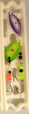 2 pack Indiana #5 Pro Harness 2 hooks w/ holder fits Plano 3600 box