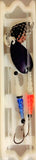 2 Pack Indiana #5 Pro Glow Harness 2 hook w/holder Fits Plano 3600