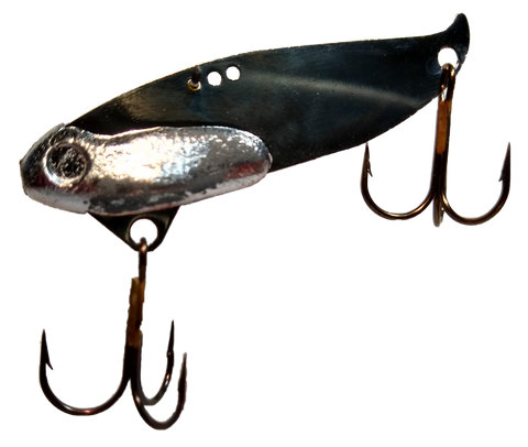 Nickel BLADE Baits with Hooks