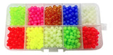 1000 pc 5MM BEAD ASSORTMENT 3 colors of glow